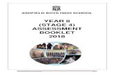 YEAR 8 (STAGE 4) ASSESSMENT BOOKLET · Assessment Booklet Year 8 2018.docx Page 3 INDEX Title Page Foreword 4 Part One: General Information 5-7 Year 8 Personal Assessment Calendar