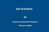 Buoyancy Compensator Equipment - Oceanic Worldwide€¦ · This Owner's Guide describes the functions and features of Oceanic BC Equipment and various optional accessories. By following