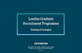 London Graduate Recruitment Programme€¦ · health, social media, behavioural advertising, geolocation tracking, and biometrics, to name just a few. The team in London works closely