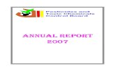 ANNUAL REPORT 200 7...Annual Report 2007 Page 1 1 Introduction This Report chronicles the Board’s activities for the year 2007. It highlights the accomplishments and discusses constraints