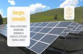 New Energies renewable SUNERGY · 2020. 3. 3. · Energies renewable Due to the accelerated growth of the market and our fast but sustainable expansion, have positioned Sunergy as
