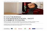 FOSTERING COOPERATION, NOT COMPETITION€¦ · community women can further engage in Jordan’s labour market, informed by insights gleaned from focu s group discussions with women