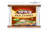 Osho Industries Limited · SAMPLES SHOWCASE of Dry Fruits OSHO INDUSTRIES eunZed . Nitíl TM Raisins Hand Picked & Sun Dried Raisins SAMPLES SHOWCASE of Dry Fruits OSHO INDUSTRIES