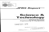 Science & Technology · Science & Technology Central Eurasia: Engineering & Equipment JPRS-UEQ-92-009 CONTENTS 5 August 1992 Aviation and Space Technology Flight to Alpha Centauri