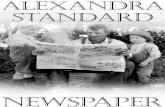 Alexandra Standard - eSplash Index · The Alexandra Times newspaper was one of three early newspapers in Alexandra and was first established in 1868. At that time Alexandra was a