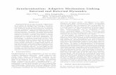 Synchronization: Adaptive Mechanism Linking Internal and ...alex/papers/EPIROB2006.pdfSynchronization: Adaptive Mechanism Linking Internal and External Dynamics Alex Pitti Max Lungarella