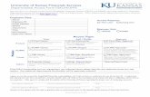 University of Kansas Financials Servicesfinancial-management-systems.ku.edu/sites/fms.ku...Revised September 9, 2015 University of Kansas Financials Services Departmental Access Form