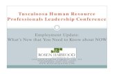 Tuscaloosa Human Resource Professionals Leadership …thrp.shrm.org/sites/thrp.shrm.org/files/THRP... · 2200 JACK WARNER PARKWAY, STE. 200 TUSCALOOSA, ALABAMA 35401 TELEPHONE (205)
