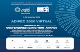 ADIPEC 2020 VIRTUAL...6 FOR MORE INFORMATION, PLEASE CONTACT +971 (0) 2 444 4909 OR EMAIL US AT adipec@dmgevents.com The ADIPEC 2020 Virtual Conferences will provide the thought leadership