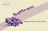Saffron Manual/NRM/Saffron Manual.… · Annex 4 - Saffron international standard and quality 33 Annex 5 - Afghanistan saffron marketing strategies 34 Annex 6 - Summary of key problems