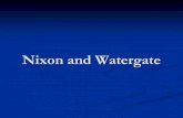 Nixon and Watergate - Mr. Lemmon's Ferndale High Classes · The Watergate Investigations: Judge John Sirica Watergate came to be investigated by a Special Prosecutor, a Senate committee,