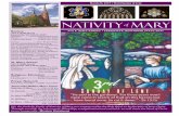 Nativity Mary of · 24/03/2019  · Nativity Mary of 313 E. WALL STREET • JANESVILLE, WISCONSIN 53545-3047 March 24, 2019 • Third Sunday of Lent Rectory 313 E. Wall Street Janesville,