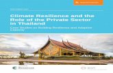 Climate Resilience and the Role of the Private Sector in ...€¦ · sector expands its engagement in building resilience1 in regions and communities that are ... nearby communities,
