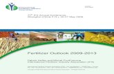 Fertilizer Outlook 2009-2013 · 6/29/2009  · The third part provides IFA projections of fertilizer supply and supply/demand balances for the period 2009 to 2013. This report is
