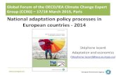 National adaptation policy processes in European countries ... ISOARD-2014 National...Global Forum of the OECD/IEA Climate Change Expert Group (CCXG) – 17/18 March 2015, Paris National