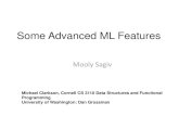 Some Advanced ML Features - TAUmsagiv/courses/pl16/advanced_ML.pdf · 2016. 4. 3. · 1 e 2 | (e 1, e 2, .., e n)| | if e 1 then e 2 else e 3 | | let [rec] d 1 and … and d n in
