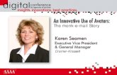 Karen Seamen: 'An Innovative Use of Avatars' · Title: Karen Seamen: "An Innovative Use of Avatars" Created Date: 6/21/2007 11:13:27 AM