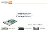 RASPBERRY PI - LEnsElense.institutoptique.fr/.../Stage2/LIESSE_RaspberryPi.pdf · 2019. 5. 7. · PC standard Raspberry PI 3 B+ Fréquence 2 GHz 1.4 GHz Core / Architecture 4 / 64