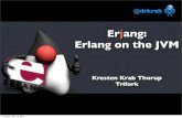 Er jang: Erlang on the JVM - GOTO Conferencegotocon.com/dl/goto-cph-2011/slides/... · Erjang: Goals •Learn Erlang ... Java Virtual Machine Your favorite OS ERJANG Your Erlang Program