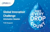Global Innovation ChallengeInfo Session 1 (6 Oct) Challenge Statements Sensors & Monitoring Systems A. Sensor data integrity monitoring: How might we identify drifts or inaccuracies