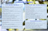 Dinner Menu 03-03-19 - Ziziki's · artichoke hummus, spicy hipiti, spinach feta dip, warm pita bread︎ ... Dinner Menu 03-03-19.pptx Author: Jacek Created Date: 3/2/2019 9:39:23