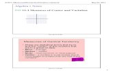 Algebra 1 Notes P49 111 Measures of Center and Variationstaffweb.psdschools.org/eharding/Alg1S/Unit11/A1S11-1MeasuresOf… · Nov 2111:40 AM. A1S111MeasuresOfCenterAndVariation.notebook