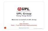 UPL GroupVijay Sardana Head –Food Security & Agribusinesses, UPL Group –(World Wide) Email: vijay.sardana@uniphos.com Policies for Enhancing Food Security: Effects on Employment,