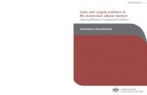Lone and couple mothers in the Australian labour market · 2016. 11. 30. · No. 36 Parenting partnerships in culturally diverse child care settings: A care provider perspective,