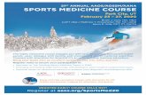 21ST SPORTS MEDICINE COURSE - American Academy of ......The Academy would like to thank the American Orthopaedic Society for Sports Medicine and the Arthroscopy Association of North