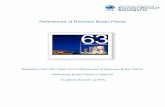 SBG-Referenzlisten - Biomasse-Biomass-09.2020 · Biomass Power Plant Ulm, Germany Fernwärme Ulm GmbH Thermal input : 57,2 MW Steam capacity : 64 t/h Steam pressure : 64 bar Steam
