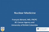 Nuclear(Medicine( - TRIUMF · Impactof(other( Tc(Radioisotopes(on(PaentAbsorbed(Dose(Theoretical dosimetry estimations for radioisotopes produced by proton-induced reactions 11