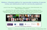 Wallace: A flexible platform for reproducible modeling of ... · Wallace: A flexible platform for reproducible modeling of species niches and distributions built for community expansion