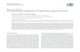 Research Article Thermodynamic Properties of Vapors from ...downloads.hindawi.com/archive/2014/231296.pdfResearch Article Thermodynamic Properties of Vapors from Speed of Sound MuhamedBijedi