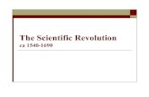 The Scientific Revolution · Enlightenment & Scientific Revolution Learning Target: I can describe how the Enlightenment and Scientific Revolution moved individuals toward new assumptions