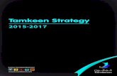 Tamkeen 2015-2017 Condensed Strategy · Startup Consultancy and Mentorship Encourage Startup Innovation Startup Marketing and Exposure Support 2. Growth Provide Funding for Technology