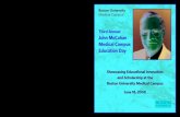 Third Annual John McCahan Medical Campus Education Day · Service). He regularly preceptored fourth-year students on home visits to frail elders. He developed a teaching program in