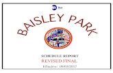 New SCHEDULE REPORT REVISED FINAL · 2017. 8. 5. · SCHEDULE REPORT Effective: 09/04/2017 Page 2 FINAL Depot: BP BAISLEY PARK Weekday Pick: D7 Route: Q64 JEWEL AVE Schedule No: 817313