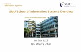 SMU School of Information Systems Overview · 2013. 1. 9. · & gaming computer & software systems security economics of is human computer interaction software modeling & design software