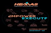 HEMAS HOLDINGS PLC - CSE...Healthcare sector achieved a consolidated revenue of Rs.27.7Bn, a YoY increase of 20.3% while operating profit and earnings indicated a decline of 5.0% and