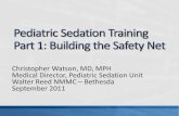 Christopher Watson, MD, MPH Medical Director, Pediatric … · Maintain current BLS & appropriate ALS (NRP, PALS and/or ACLS) certification Annual competencies require demonstration
