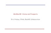 MiniBooNE: Status and Prospects Eric Prebys, FNAL/BooNE ...prebys/talks/whepp_20060104.pdf · 1/4/2006  · WHEPP-IX, Bhubaneswar, India, January 3-14 – E. Prebys 2 The MiniBooNE