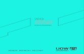 2013 ANNUAL REPORT - UOW Global Enterprises€¦ · Another signifi cant anniversary occurred during 2013, with UOW College celebrating its 25th anniversary. This milestone was achieved