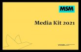 Media Kit 2021€¦ · Media Kit 2021 MSM Le Mensuel de l‘Industrie 4 Publikation2020 FOKUSSIERT KOMPETENT TRANSPARENT Print & Events 88 Years of MSM 20,500 Editions SMM/MSM