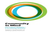 Community in Mind - Strategy for rebuilding health and wellbeing … · 2016. 2. 25. · sTraTegy objecTives Community in Mind sets the following objectives to ensure that people
