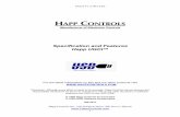 H APP C ON TROLS - SuzoHapp North AmericaUGCI V1.2 09/12/02 Happ Controls Inc. 106 Garlisch Drive, Elk Grove, Illinois - 1 - H APP C ON TROLS Manufacturer of Electronic Controls Specification