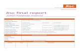 Jisc final report - Coventry University · 2016. 12. 1. · Jisc final report [OAGP Pathfinder Projects] 3 Project summary Open Access (OA) is no longer the province of an enthusiastic