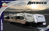 AVENGER TOWABLES - GUARANTEE RV• PEX Plumbing System • Upgraded Oetiker Water Line Fittings • EVERLAST CONSTRUCTION 2” Wall Construction on 16” Centers Seal Tight Technology