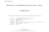 INOVIO PHARMACEUTICALS, INC.€¦ · management's discussion and analysis of fin ancial condition and results of operations 46 item 7a. qualitative and quantitative disclosures a
