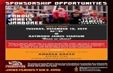 FAMOUS JAMEIS JAMBOREE · community dreamer $2,000 • exhibitor booth at event • corporate logo on signage at event • corporate logo on foundation website • opportunity to