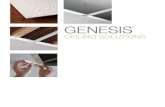 GENESIS - NFMTGENESIS ™ CEILING SOLUTIONS ©2015 Acoustic Ceiling Products, L.L.C. PO Box 1581 Appleton, WI 54912-1581 800.434.3750 Fax 800.434.3751 acpideas.com Presentation in
